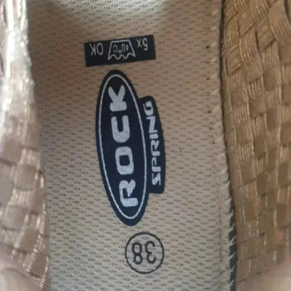 Rock Spring Shoe womens size 38 7.5 US  Gold - Picture 4 of 6